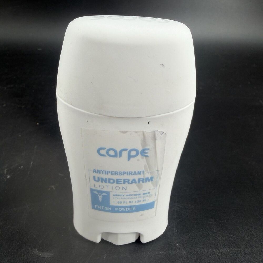 NEW Carpe Underarm Antiperspirant and Deodorant Fresh Powder EXP. 07/2027